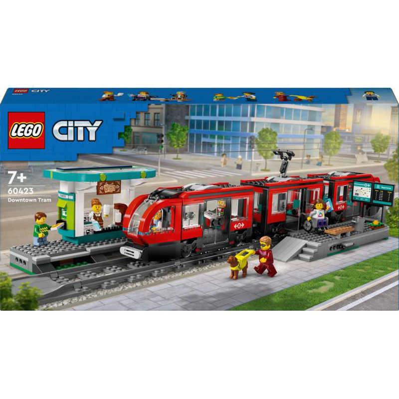 レゴジャパン LEGO（レゴ） 60423 シティ ダウンタウン路面電車と
