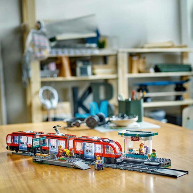 レゴジャパン LEGO（レゴ） 60423 シティ ダウンタウン路面電車と