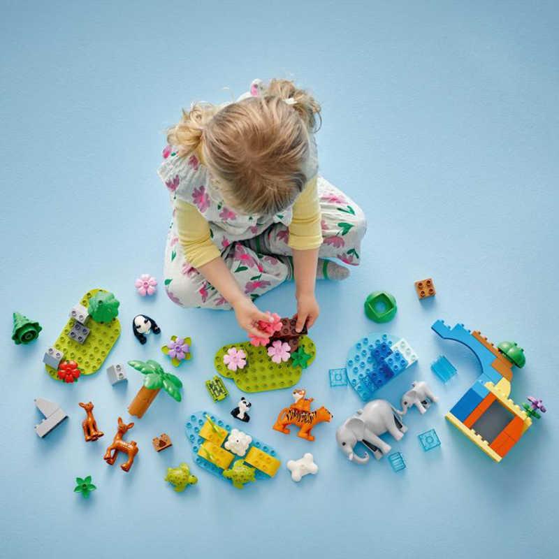 レゴジャパン　レゴ(LEGO) デュプロ デュプロのまち 3in1 どうぶつのかぞくの画像