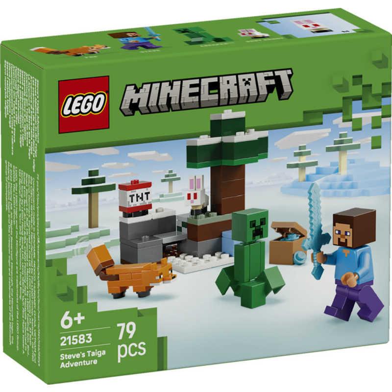 レゴジャパン レゴ(LEGO) マインクラフト スティーブのタイガの冒険