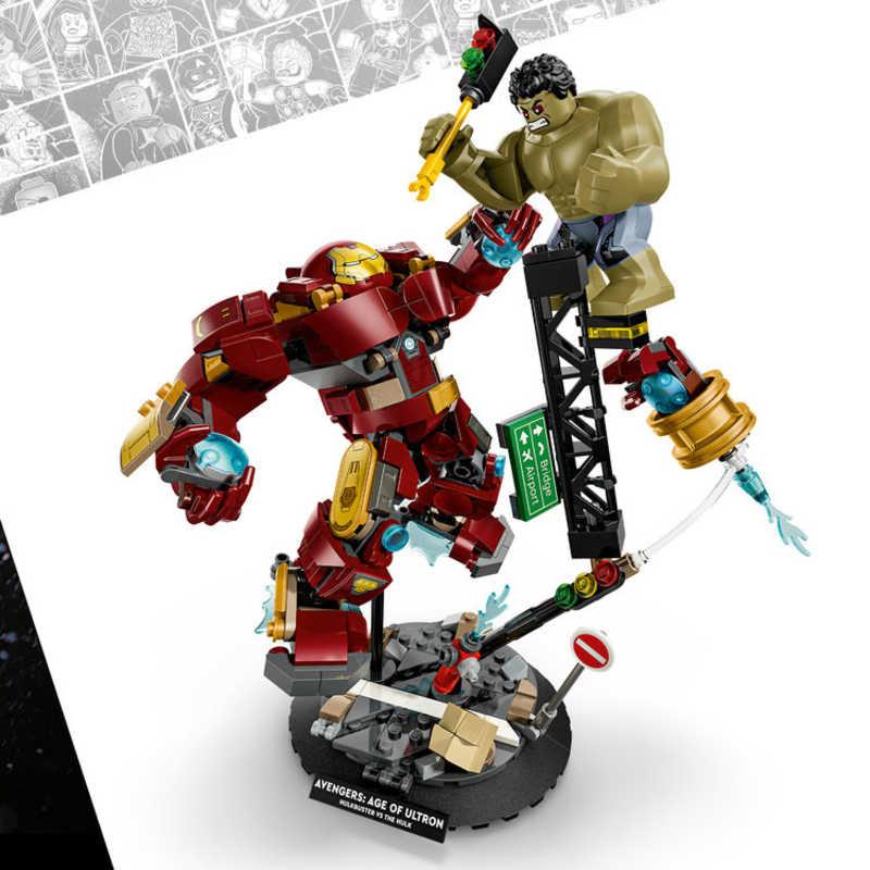 レゴジャパン　レゴ(LEGO) マーベル 名場面コレクション：ハルクバスターとハルクの対決　76343の画像