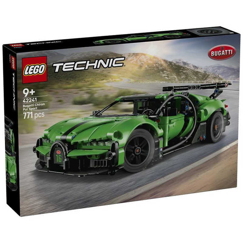 レゴジャパン　レゴ(LEGO) テクニック Bugatti Chiron Pur Sport ハイパーカー［グリーン］　42241の画像