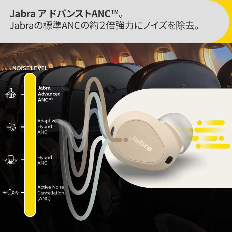 JABRA　完全ワイヤレスイヤホン Elite 10 ノイズキャンセリング対応 クリーム　100-99280901-99｜y-kojima｜03