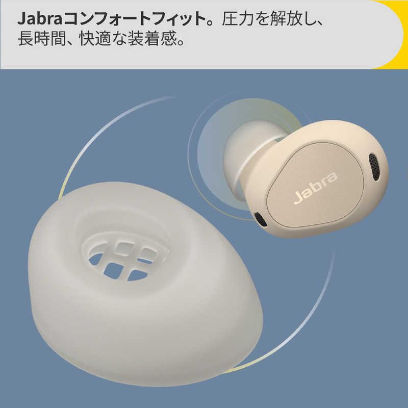 JABRA　完全ワイヤレスイヤホン Elite 10 ノイズキャンセリング対応 クリーム　100-99280901-99｜y-kojima｜04