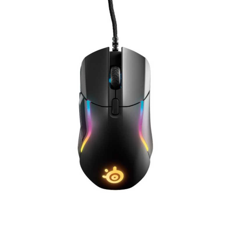 STEELSERIES　ゲーミングマウス Rival 5 [光学式 /有線 /9ボタン /USB]　62551｜y-kojima