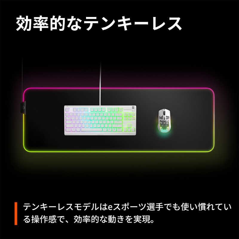 STEELSERIES Apex 3 TKL White JP ［有線 /USB］ 64909 : コジマYahoo