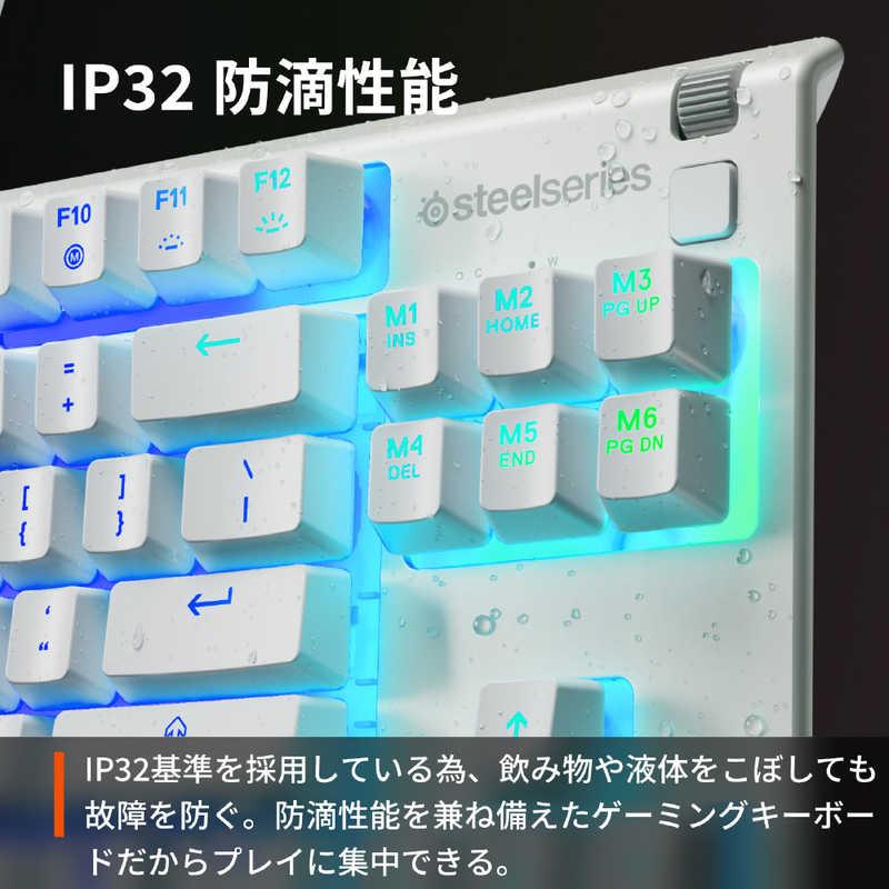 STEELSERIES Apex 3 TKL White JP ［有線 /USB］ 64909 : コジマYahoo