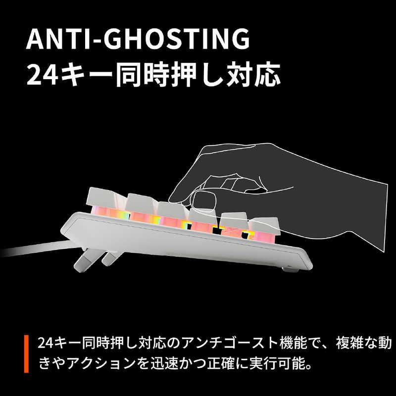 STEELSERIES Apex 3 TKL White JP ［有線 /USB］ 64909 : コジマYahoo