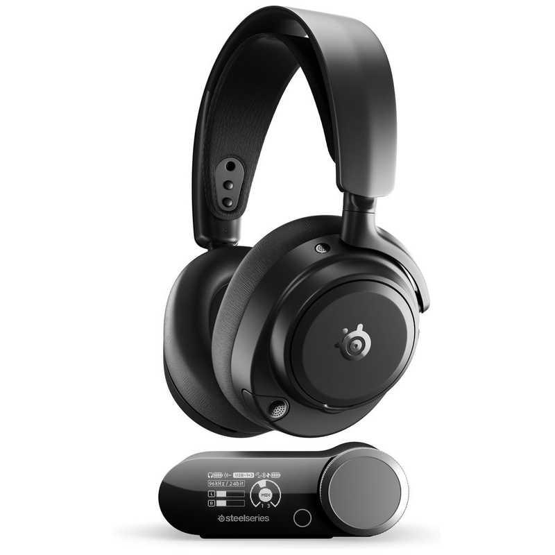 SteelSeriesヘッドセットArctisNovaPro有線　箱なし STEELSERIES Arctis Nova Pro Omni ［ワイヤレス(Bluetooth)＋有線