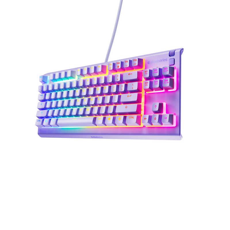STEELSERIES Apex 3 TKL Lavender - US 英語配列 ［有線 / USB］ 64940