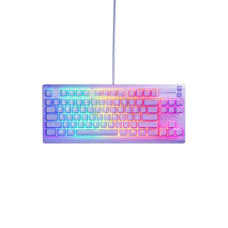 STEELSERIES Apex 3 TKL Lavender - US 英語配列 ［有線 / USB］ 64940