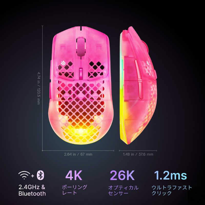 STEELSERIES Aerox 3 Wireless Gen 2 ［光学式 / 有線/無線(ワイヤレス