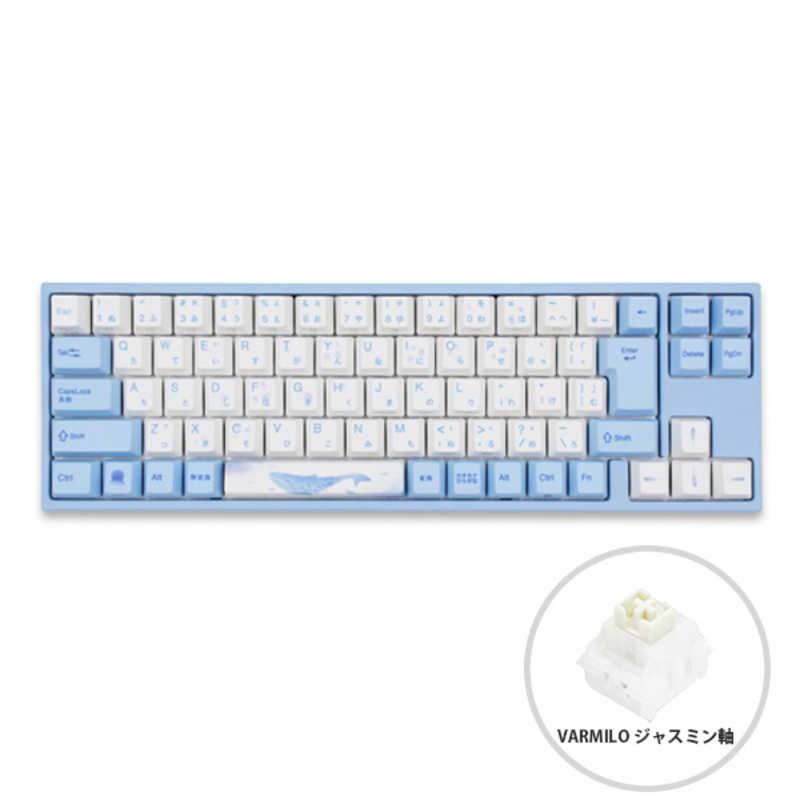 Varmilo ゲーミングキーボード ブルー Sea Melody 73 JIS Keyboard 