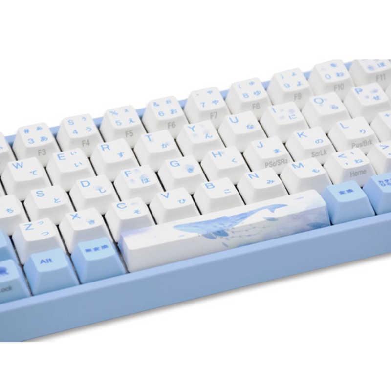 Varmilo ゲーミングキーボード ブルー Sea Melody 73 JIS Keyboard 