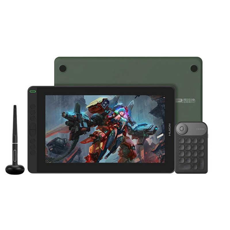 HUION Kamvas 13＋K20 ［13.3型］ ミッドナイトグリーン GS1331-G 