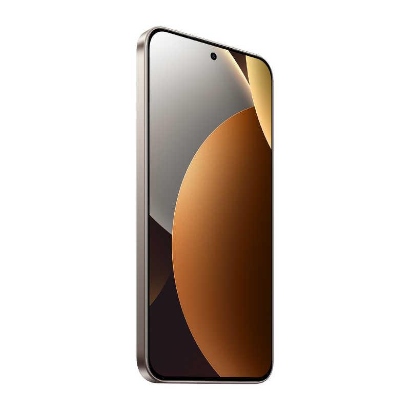 Redmi スマートフォン 本体 ブラウン Xiaomi(シャオミ) REDMI Note 15 Pro 5G Titanium Color 6.83型有機EL