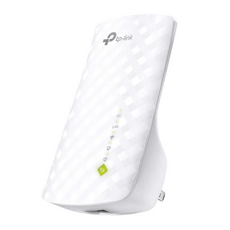 TP-Link 無線LAN中継機 2ポート ホワイト TP-Link TPLINK 無線LAN中継器 AC750 433Mbps+300Mbps デュアルバンド