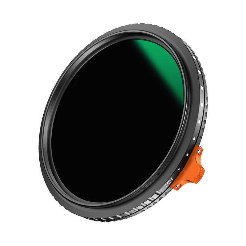 K＆FCONCEPT　NANO-X バリアブル NDフィルター 72mm 減光範囲ND2~ND400　KF-NNDX72