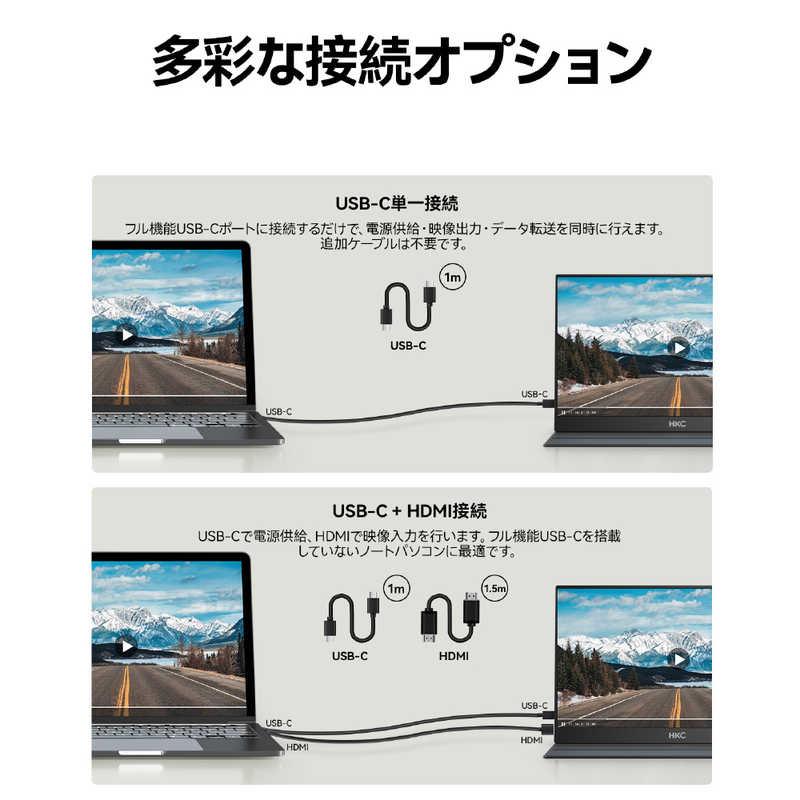 USB-C薄型モニター本体 JAPANNEXT 24.5インチ IPSパネル搭載 500Hz対応 フルHD(1920x1080