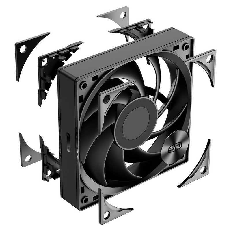 PCCOOLER　CPUクーラー 120mmファン x 2(1700/1200/115X・AM4 / AM5)　RZ620-BK｜y-kojima｜06