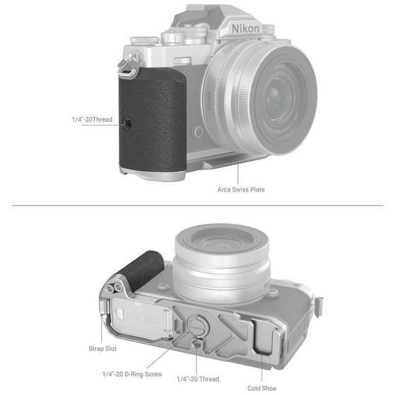SmallRig SMALLRIG Nikon Z fcミラーレスカメラ用L字型グリップ SmallRig SMALLRIG Nikon Z fcミラーレスカメラ用L字型グリップ