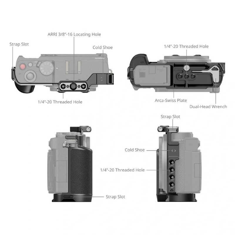SMALLRIG Panasonic LUMIX S9用ケージ4515 SR4515 : コジマYahoo!店