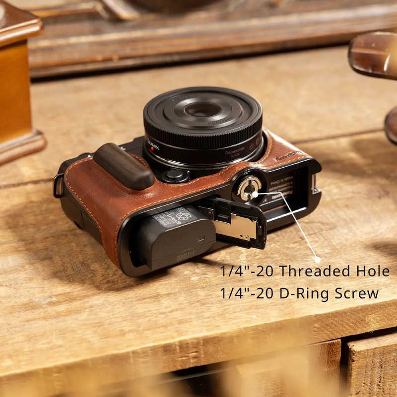 SMALLRIG Panasonic LUMIX S9用レザーハーフケース4703 SR4703