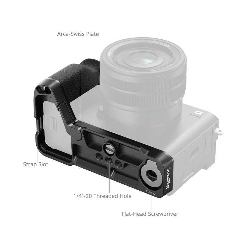 SMALLRIG A7C II/A7CR用 ハンドグリップ L型 クイックリリースプレート