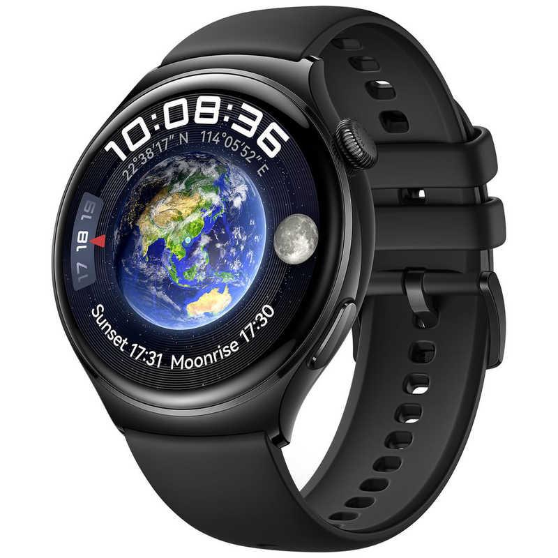 スマートウオッチ HUAWEI WATCH４ HUAWEI スマートウォッチ WATCH 4 ブラック WATCH4BLACK : コジマYahoo