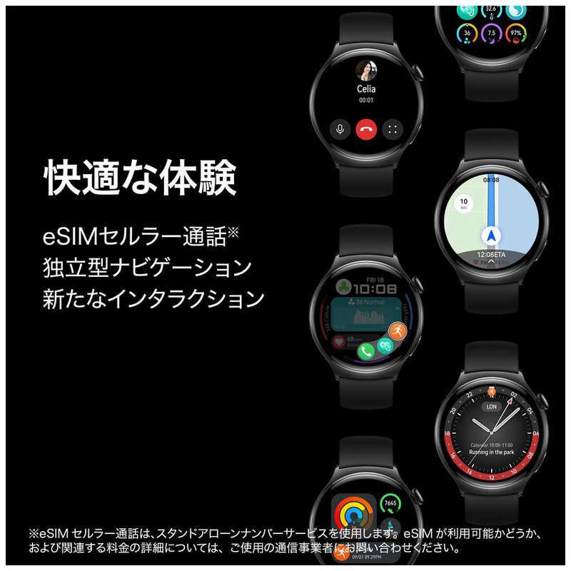 HUAWEI　スマートウォッチ WATCH 4 ブラック　WATCH4BLACKの画像