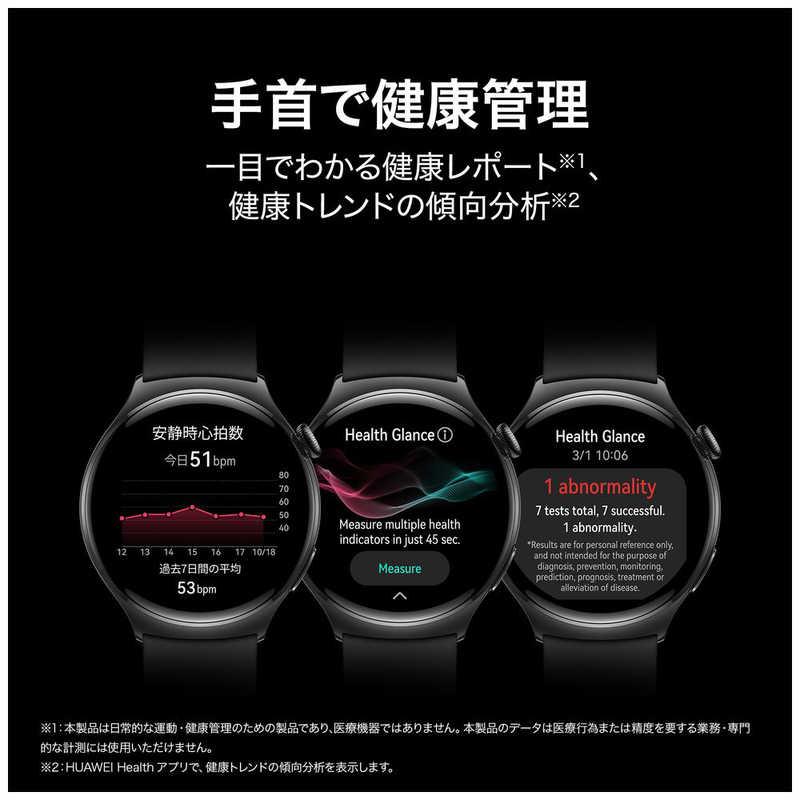 HUAWEI　スマートウォッチ WATCH 4 ブラック　WATCH4BLACKの画像