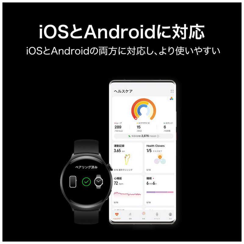 HUAWEI　スマートウォッチ WATCH 4 ブラック　WATCH4BLACKの画像