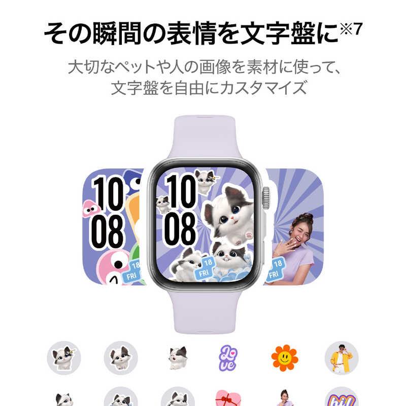 HUAWEI　スマートウォッチ WATCH FIT 4/Black　WATCHFIT4BLACKの画像