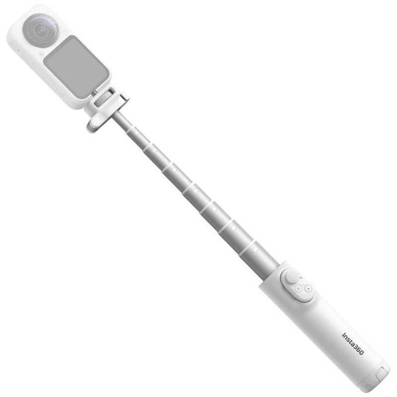 INSTA360 折り畳み式自撮り棒 リモコンキット ホワイト CINSHAVR-04