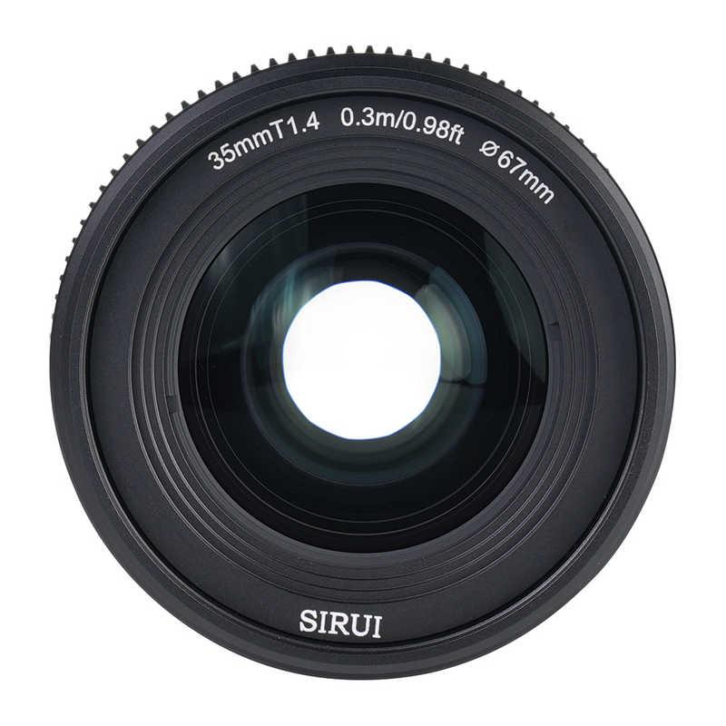 SIRUI マウント交換式シネマレンズ T1.4 Full Frame 35mm E/ブラック(L