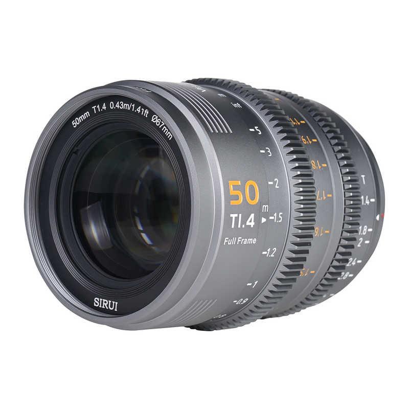 SIRUI マウント交換式シネマレンズ T1.4 Full Frame 50mm E SIRUI マウント交換式シネマレンズ T1.4 Full Frame 50mm E