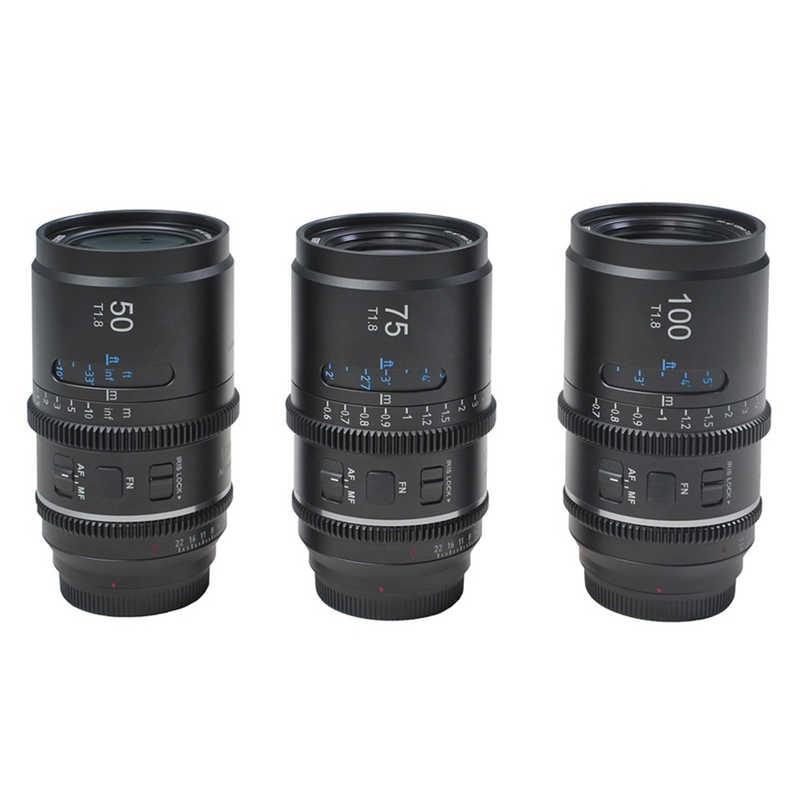 SIRUIAstra オートフォーカス アナモルフィックシネレンズT1.8 Full Frame 3本セット(50/75/100mm) Z/ナチュラルフレア SIRUI  AST-3S-ZN-JP ［ニコンZ /単焦点レンズ］の商品画像（ソフマップ）