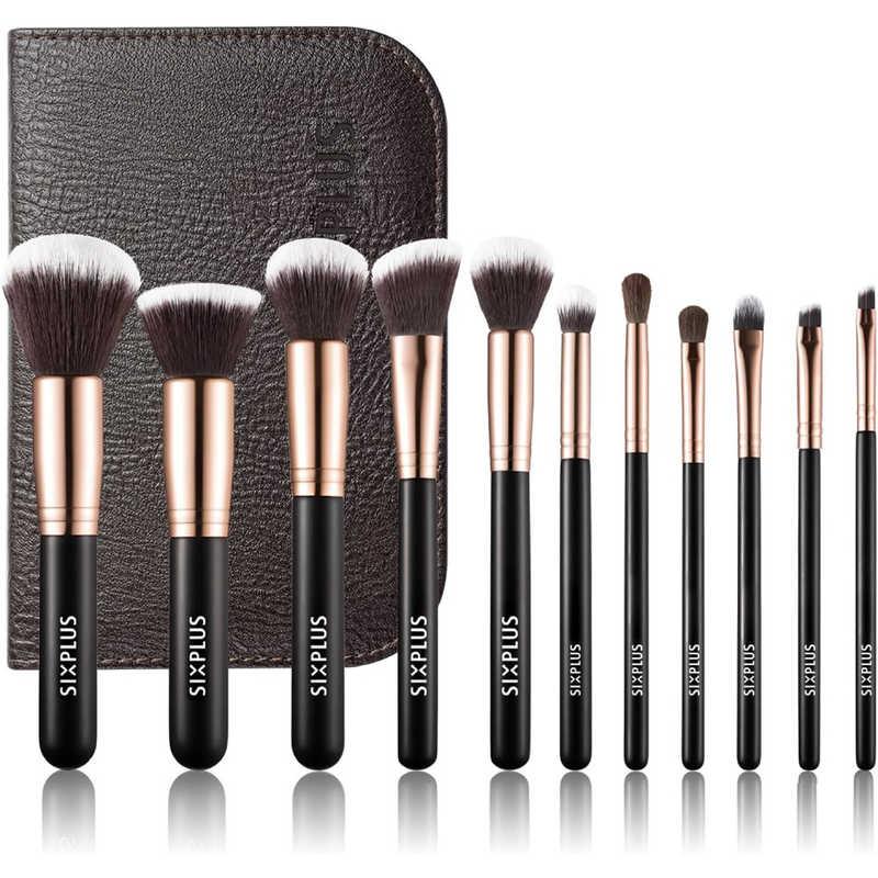 SIXPLUS 貴族のゴールドメイクブラシ 11本セット BK 101921 : コジマ