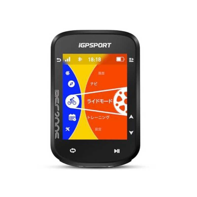 IGPSPORT 自転車用2.4インチカラータッチスクリーン搭載サイクル