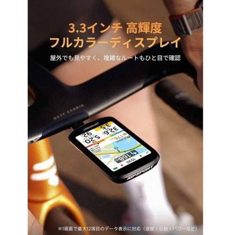 IGPSPORT サイクルコンピュータ 3.3インチ カラーディスプレイ GPS