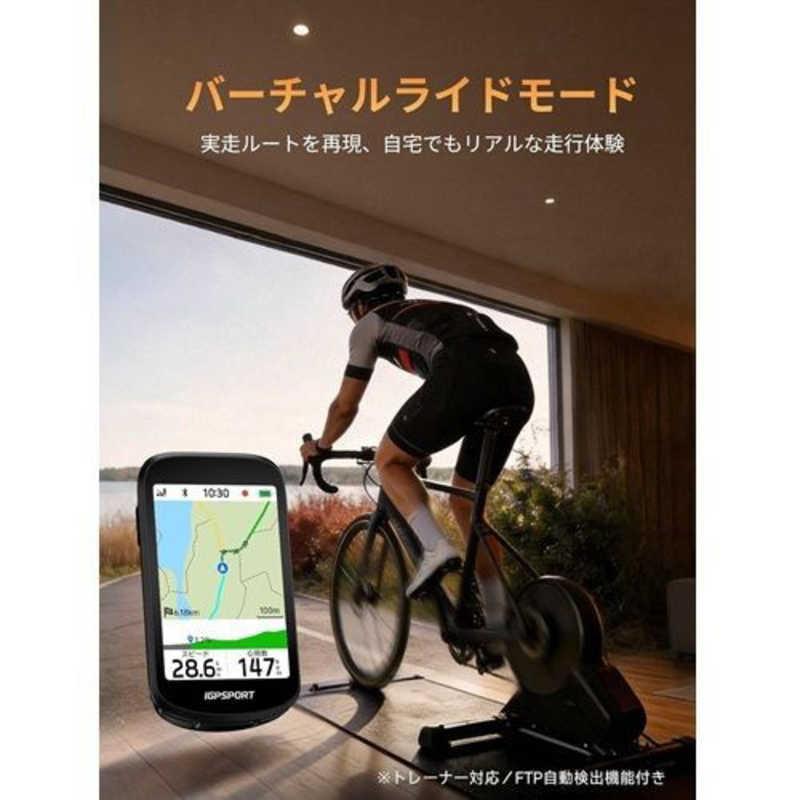 IGPSPORT サイクルコンピュータ 3.3インチ カラーディスプレイ GPS