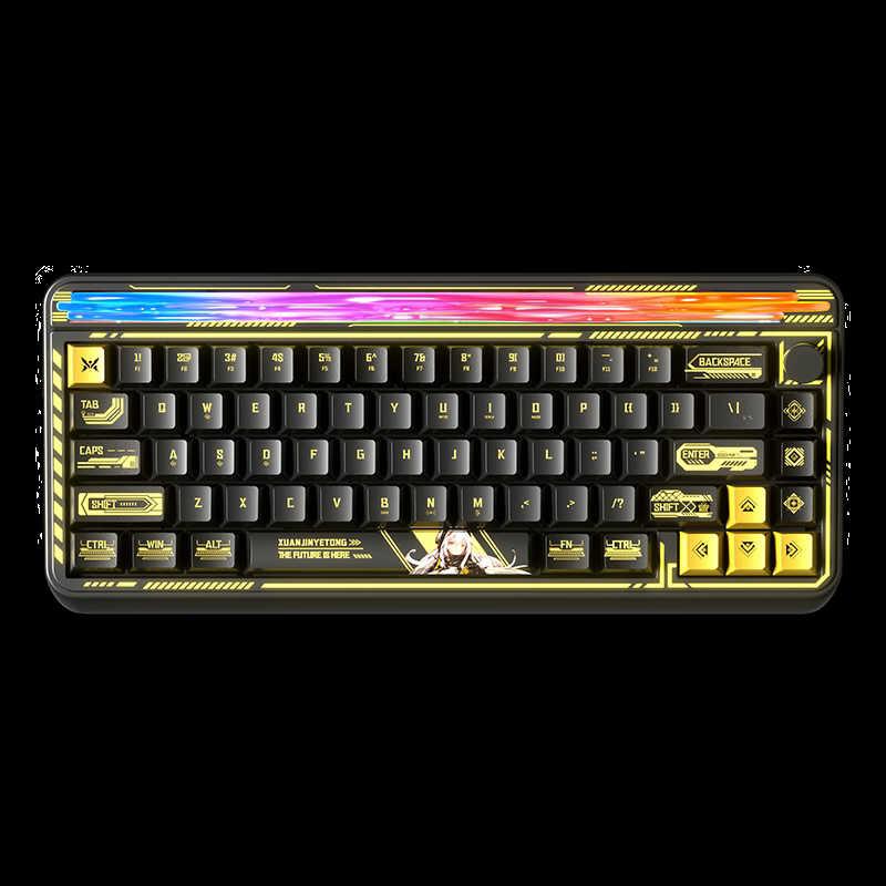 AULA ゲーミングキーボード ハードコアガスケット構造 アイスロック