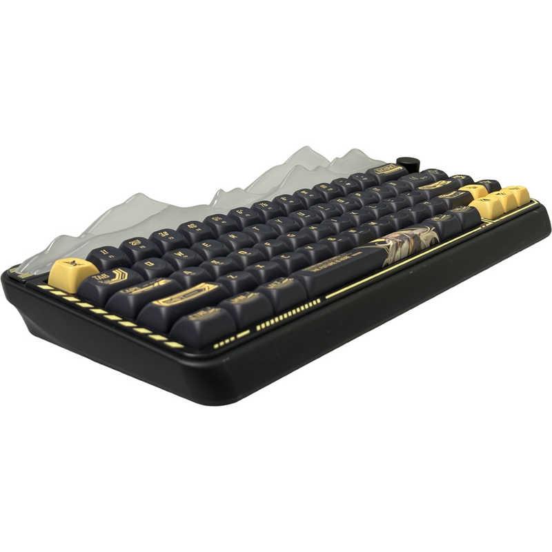 AULA ゲーミングキーボード ハードコアガスケット構造 アイスロック
