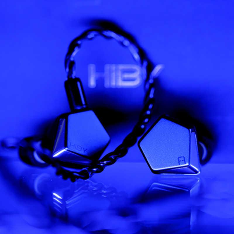 Hiby PROJECT ACE リケーブル可能イヤホン 青 【公式通販】
