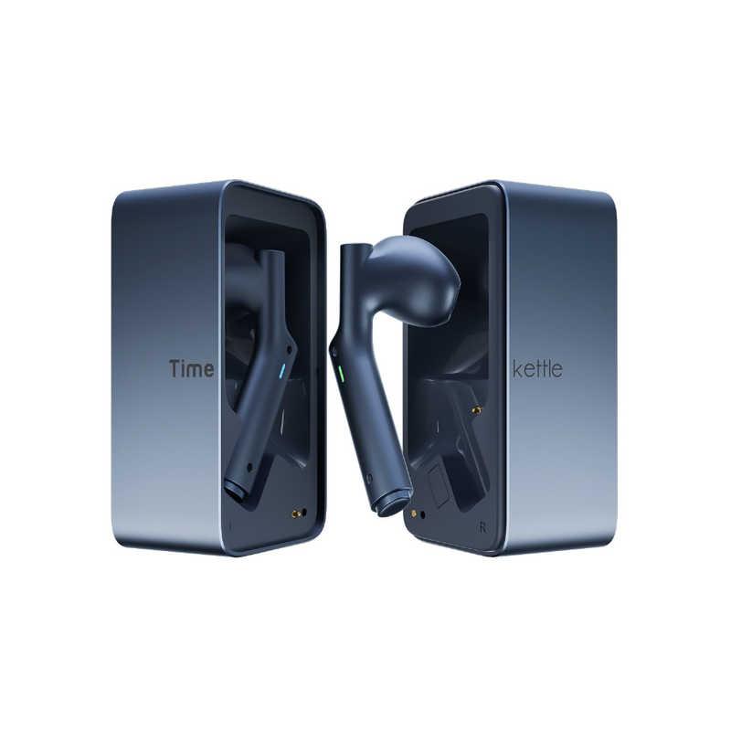 TIMEKETTLE W4 AI翻訳イヤホン ミッドナイトブルー TMK012 : コジマ