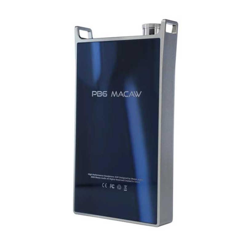 アンプ iBasso PB6 MACAW IBASSO PB6 MACAW 真空管搭載アナログポータブルアンプ PB6-MACAW
