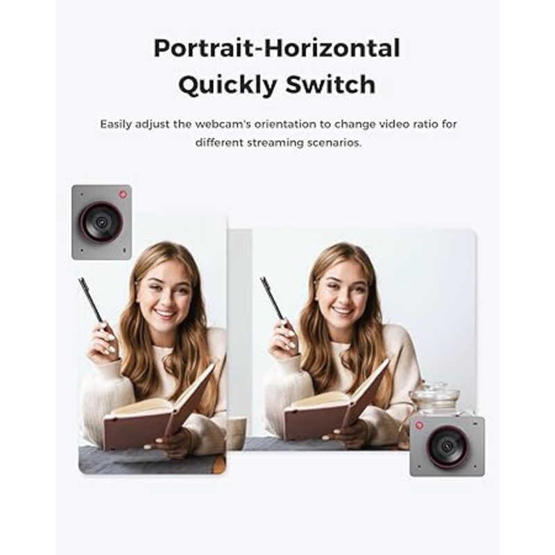 OBSBOT MEET 2 4K Webカメラ ウェブカメラ AI搭載 4800万画素 HDR 