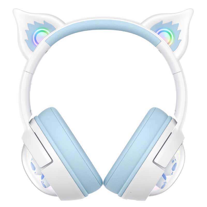 ONIKUMAGAMING ゲーミングヘッドセット 猫耳ヘッドセット 無線 B5WB