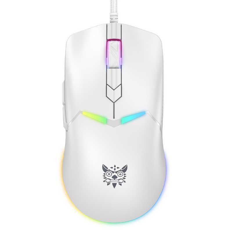 ONIKUMAGAMING ゲーミングマウス 有線 CW929WH : コジマYahoo!店