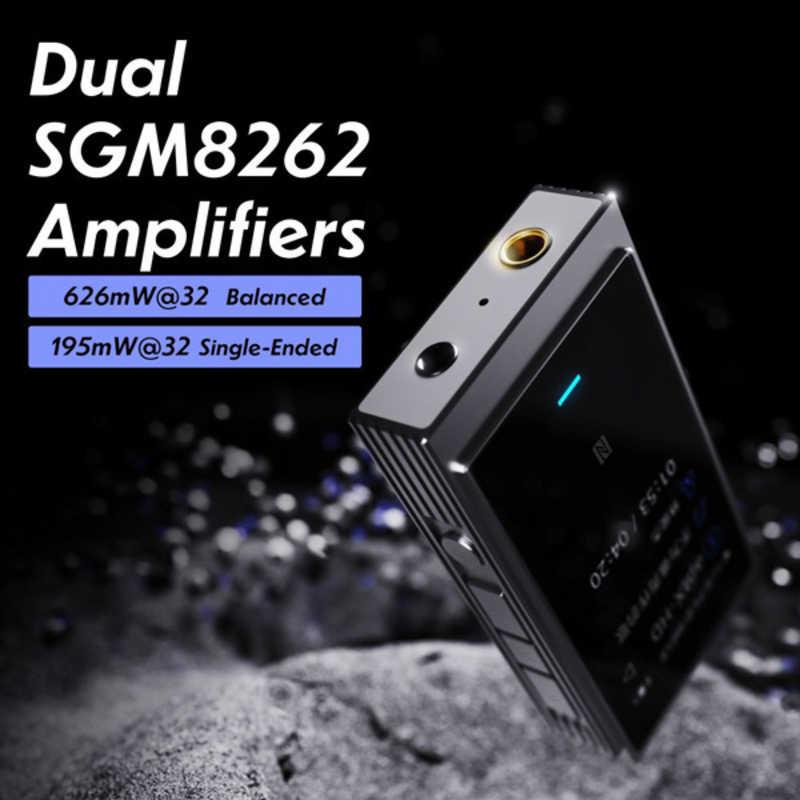 SHANLING ポータブルヘッドホンアンプ UP6 [ ハイレゾ対応 / DAC機能対応 / Bluetooth対応 ] グレー UP6-GRYの画像